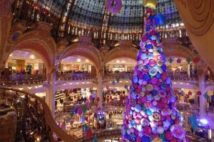 La magie de Noël aux Galeries Lafayette