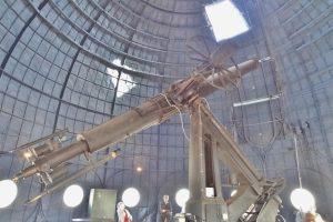 The telescope of the Arago dome, main attraction of the Paris Observatory